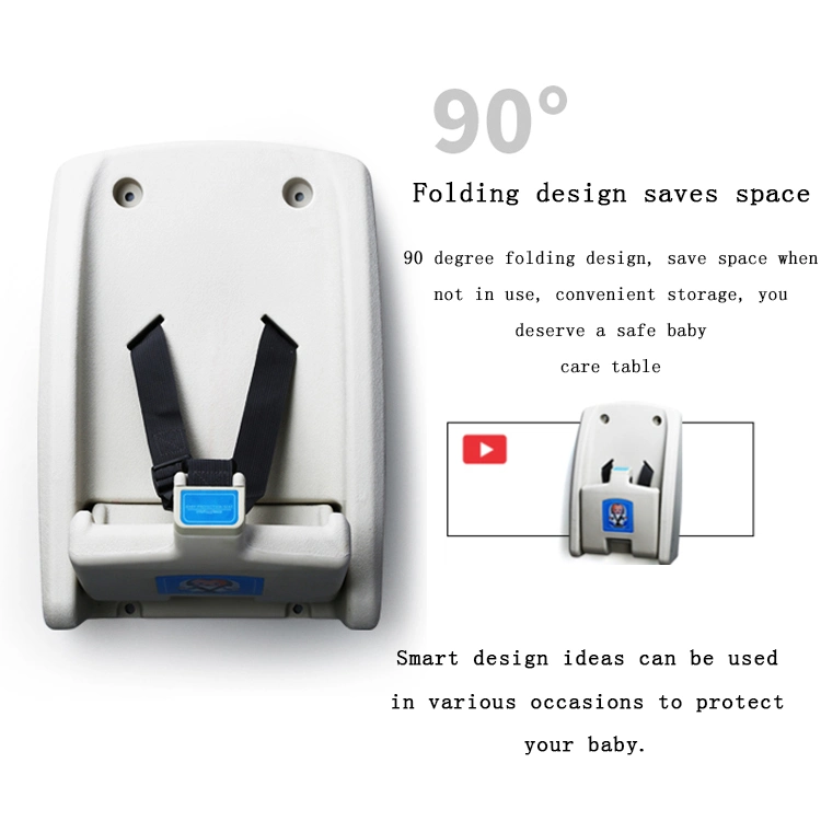 Wall Mount Baby Changing Station Portable, Foldable Changing Table for Baby