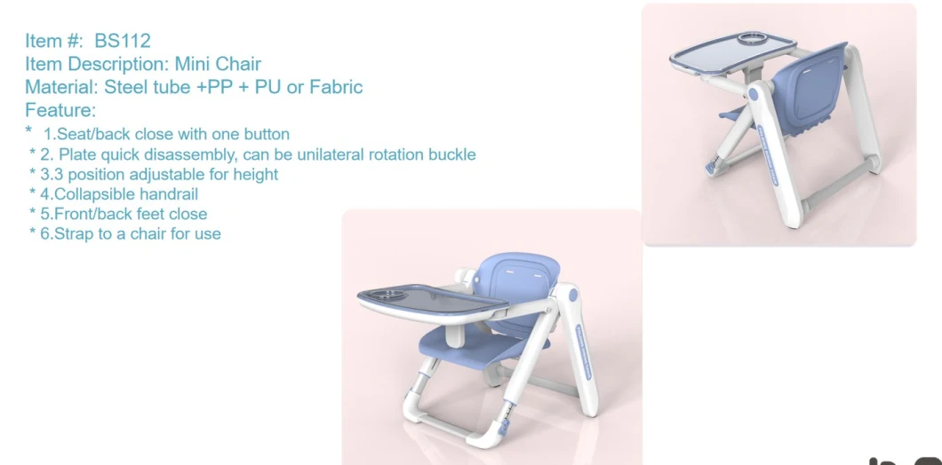 Hot Selling Feeding Baby Booster Seat Baby Chair Learning Baby Seat Cushion for Dining