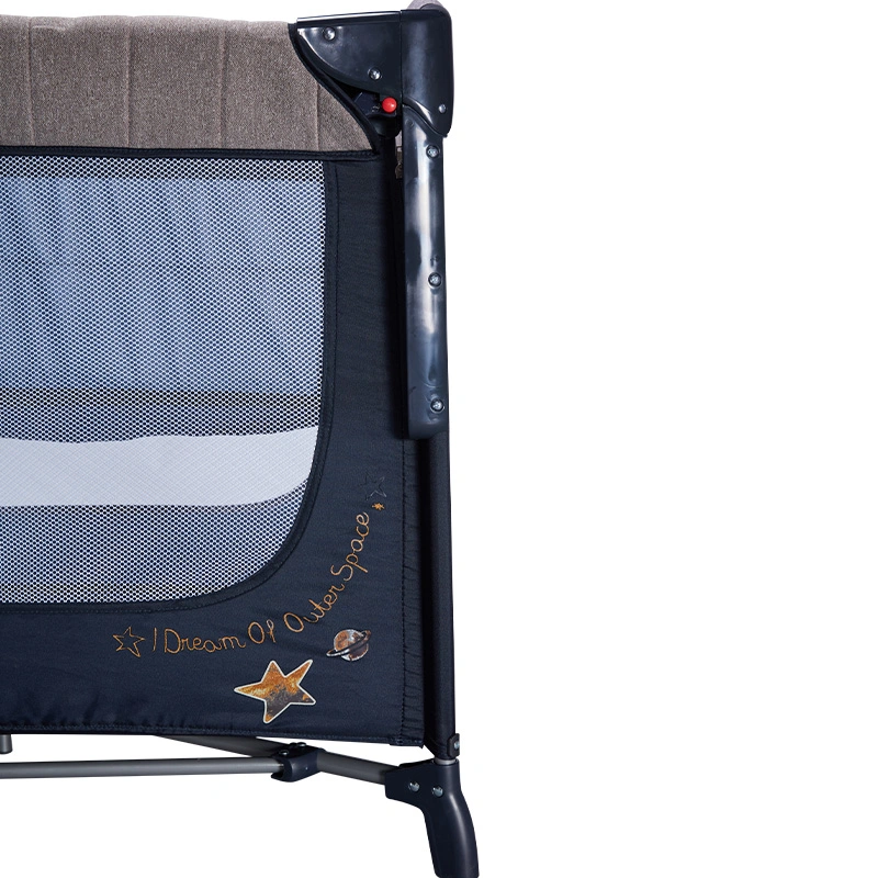 Kid&prime; S Cribs Co-Sleeper Baby Playpen Adjust Baby Bed Travel Cot Playards