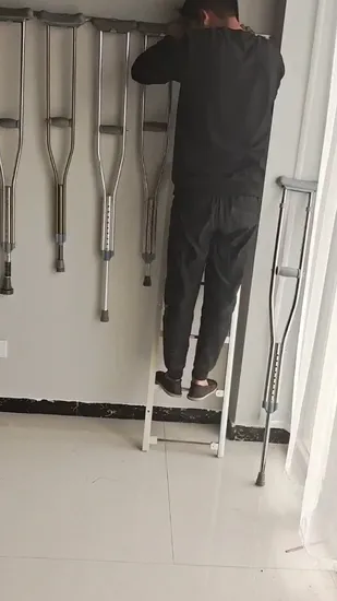 Foldable Aluminum Alloy and Stainless Steel Hospital Bed Side Rails 