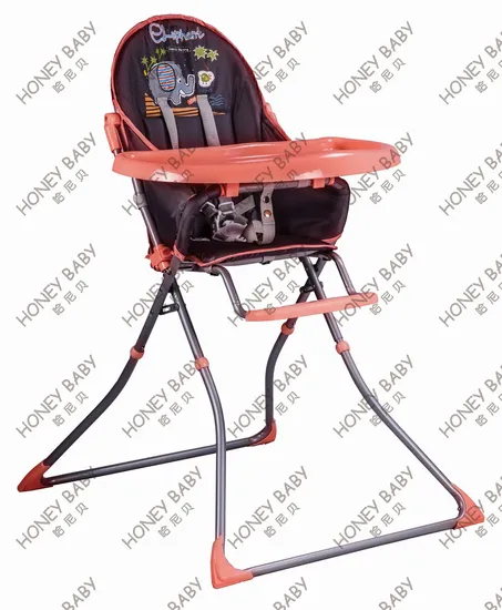 Portable Folding Adjustable High Chair for Baby Feeding Baby Dining Chair 