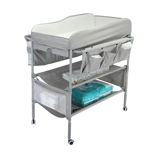 Baby Foldable Standing Diaper Nursing Baby Bathtub Changing Table 