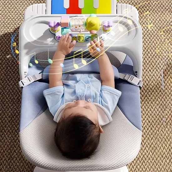 Premium Remotable Sliding Detachable Adjustable Baby Bouncer with Music 