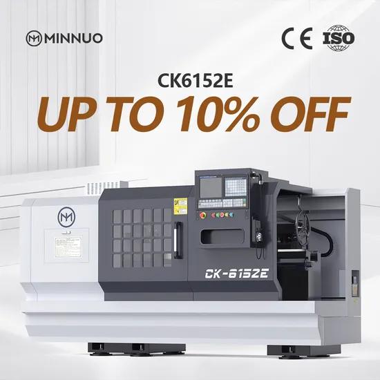 Large Clamping Area Ck6152e CNC Lathe Machine Be Widely Used Best
