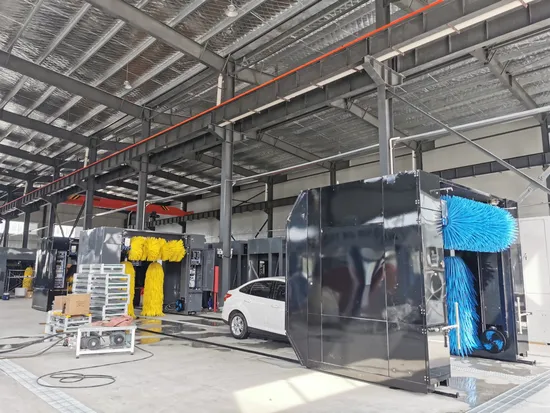 Automatic Commercial Roll Over Car Wash Unit 