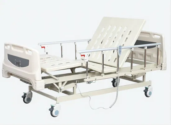 Fast Delivery Time Height Adjustable 3 Functions Electric Medical Care Hospital Bed