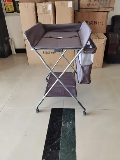 Baby Changing Table Can Be Folded with Shelf 